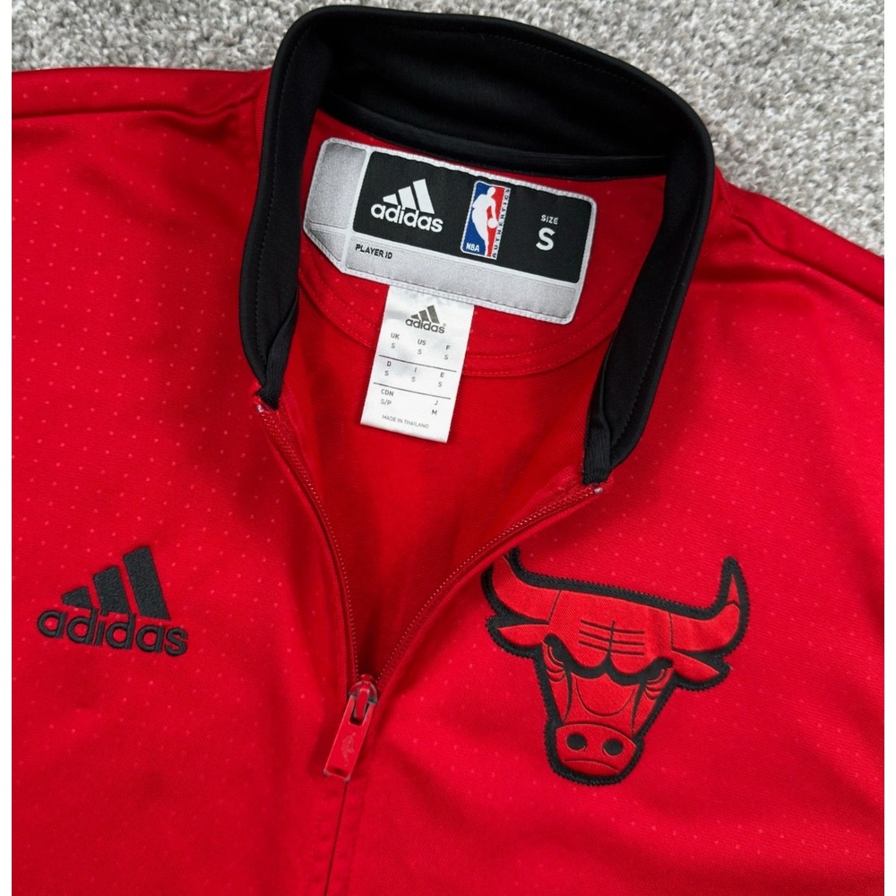 Adidas Chicago Bulls 2015 NBA On Court Warm Up Jacket Mens S Championship